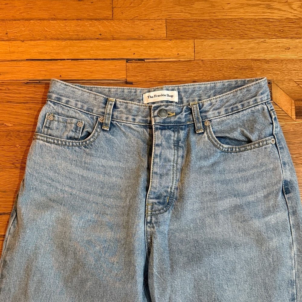 The Frankie Shop Light Blue Denim Pants